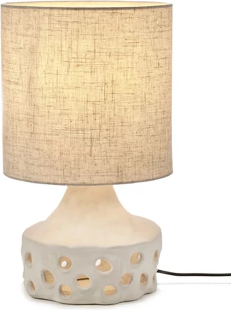 Sophie Casier Oya - Tafellamp - 25 Ø - H 42,00cm - 3,28kg by Serax in Beige – product photo