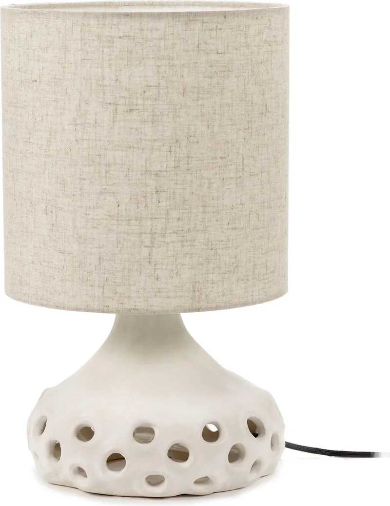 Sophie Casier Oya - Tafellamp - 25 Ø - H 42,00cm - 3,28kg fra Serax i Beige – produktbillede
