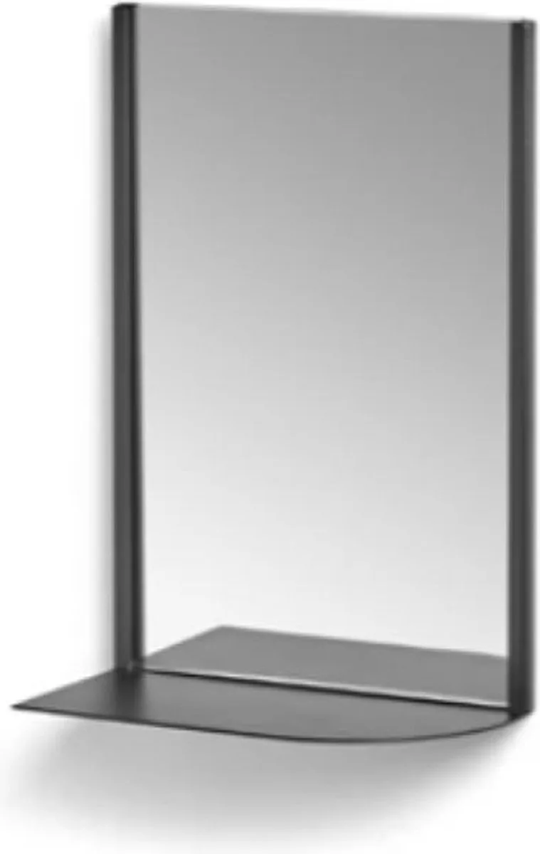 Studio Grint Cover Up spiegel S 20.8x10x30.2cm by Serax in Zwart – product photo
