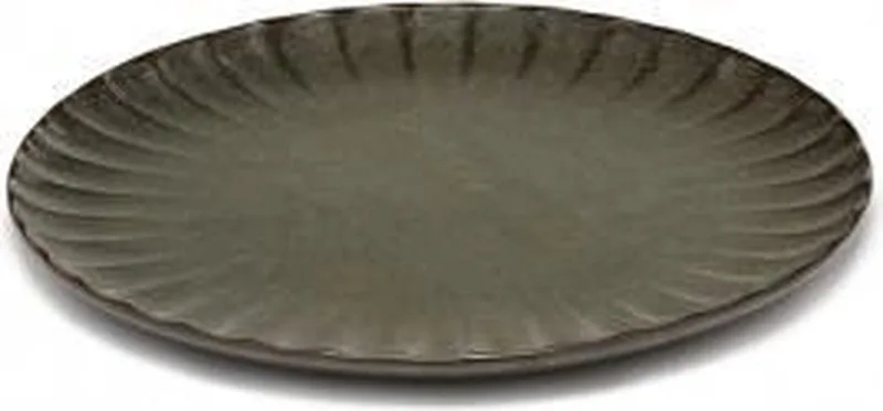 Surface By Sergio Herman Bord Inku Groen-Brons D 18 cm H 1.7 cm Per stuk by Serax in Groen – product photo