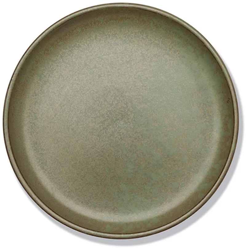 Surface by Sergio Herman Broodbordjes - D16 H1,5 - Camogreen - 4 stuks by Serax in Green – product photo