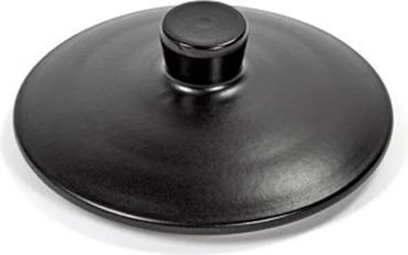 Surface by Sergio Herman - Deksel voor Terracotta Steelpan Medium Ø16 by Serax in Zwart – product photo