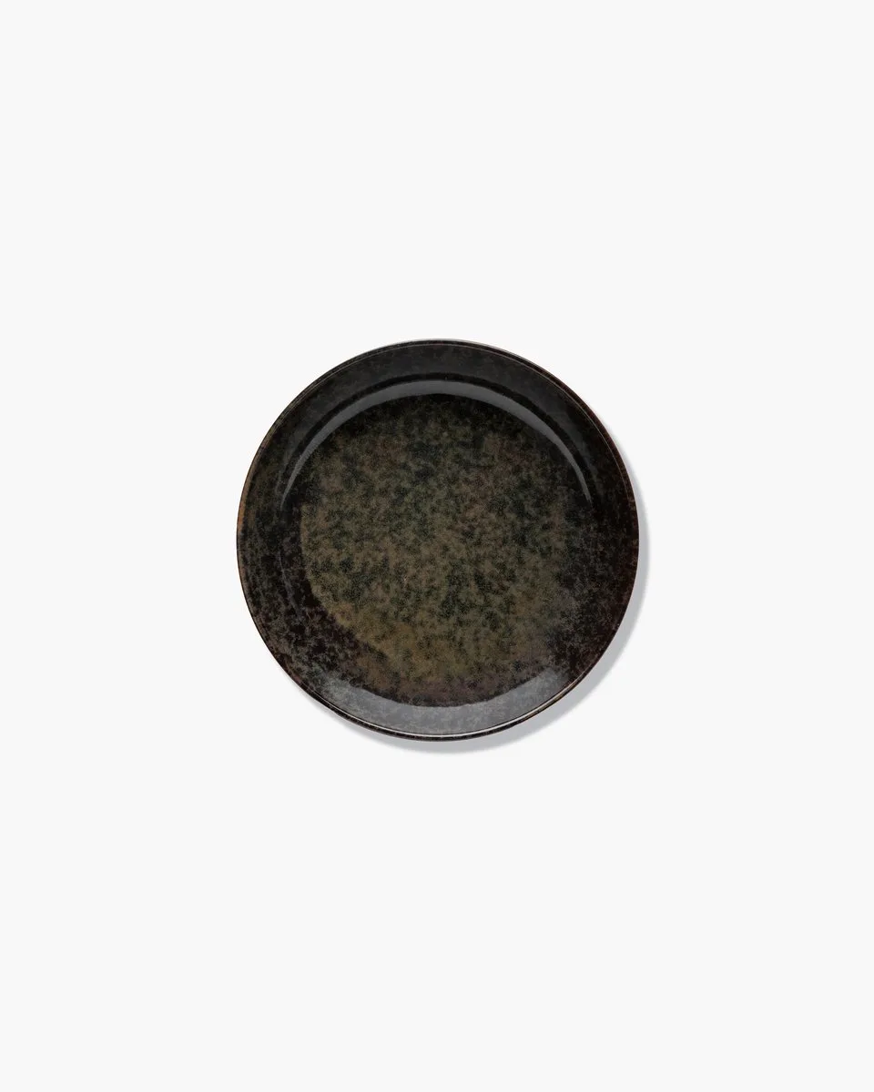 Surface By Sergio Herman Diep Bord- Ø19cm x H4cm - 4 stuks - Indi Grey de Serax en Terracotta – photo du produit
