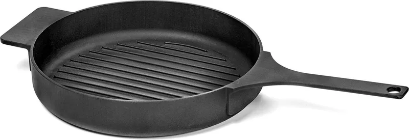 Surface by Sergio Herman - Grillpan - Gietijzer - Ø 26cm de Serax en Zwart – photo du produit