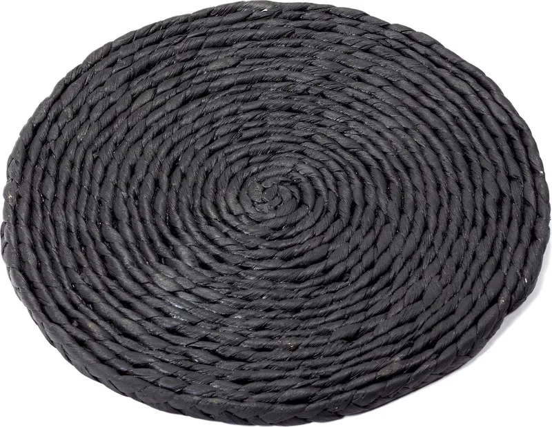 Surface by Sergio Herman Onderlegger Hyacint - M - Ø26cm x H1,3cm de Serax en Zwart – photo du produit