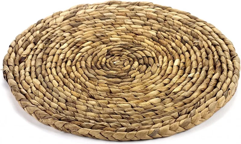 Surface by Sergio Herman Onderlegger Hyacint - M - Ø26cm x H1,3cm - Natuur by Serax in Bruin – product photo