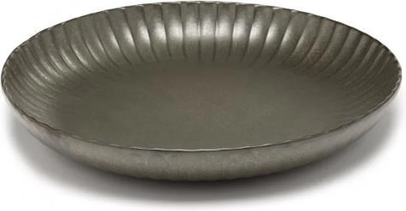 Surface By Sergio Herman Serveerschaal Inku Groen-Brons D 32 cm H 5 cm by Serax in Groen – product photo