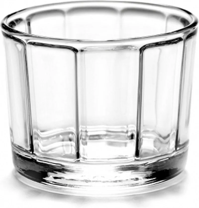 Surface by Sergio Herman Tumbler laag - Ø8,5cm x H6,7cm - 8 stuks by Serax in Transparant – product photo