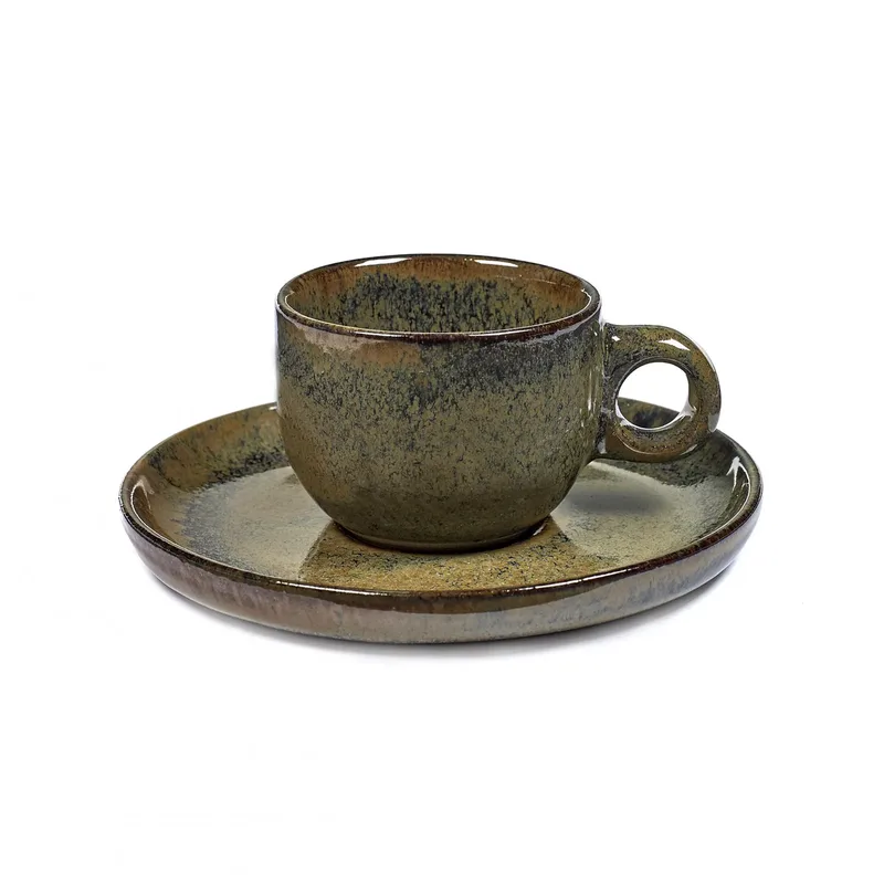 Surface Espressotasse 10cl Indi grey von Serax – Produktfoto