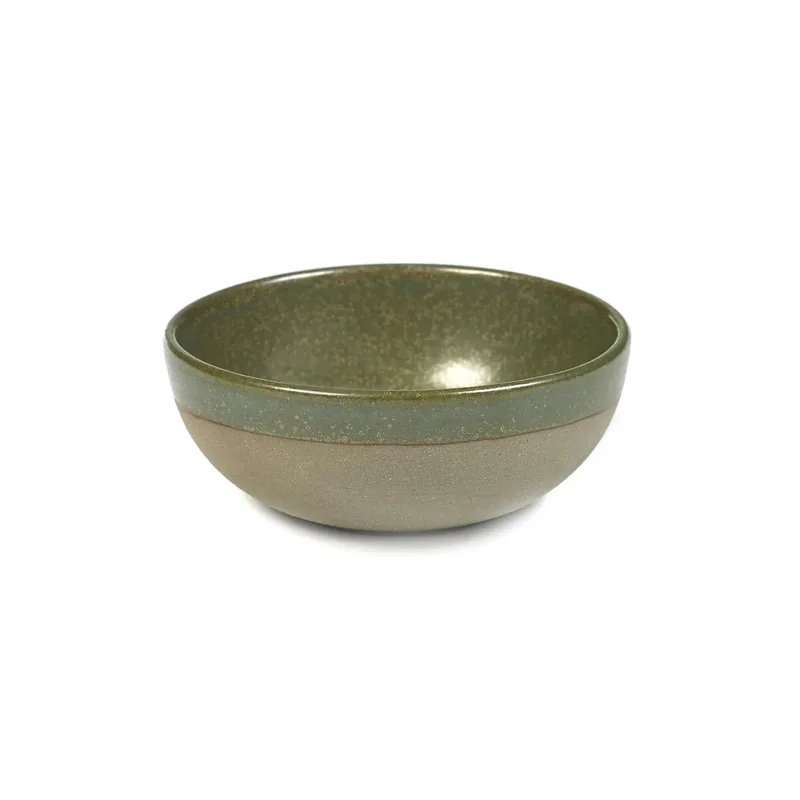 Surface Frühstücksschale 11cm Grey-camogreen by Serax – product photo