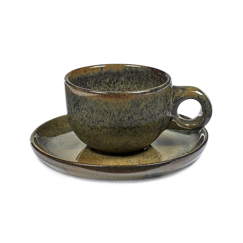 Surface Kaffeetasse 13cl Indi grey von Serax – Produktfoto