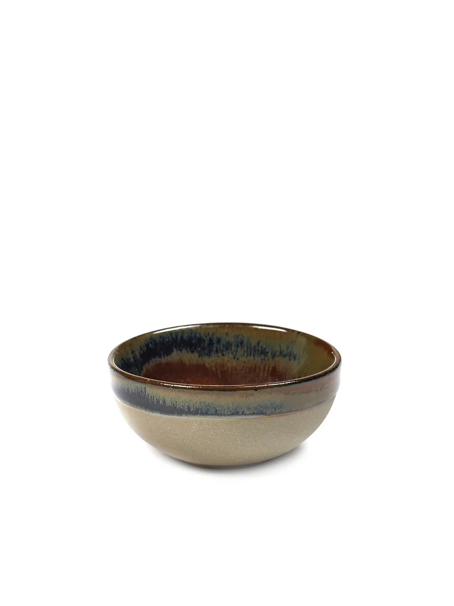 Surface - Schaal S 9cm h4 Grey/Rusty brown de Serax – photo du produit