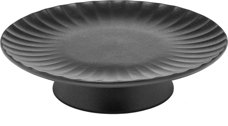 Taartenplateau 24cm Inku Sergio Herman Serax by Serax in Zwart – product photo