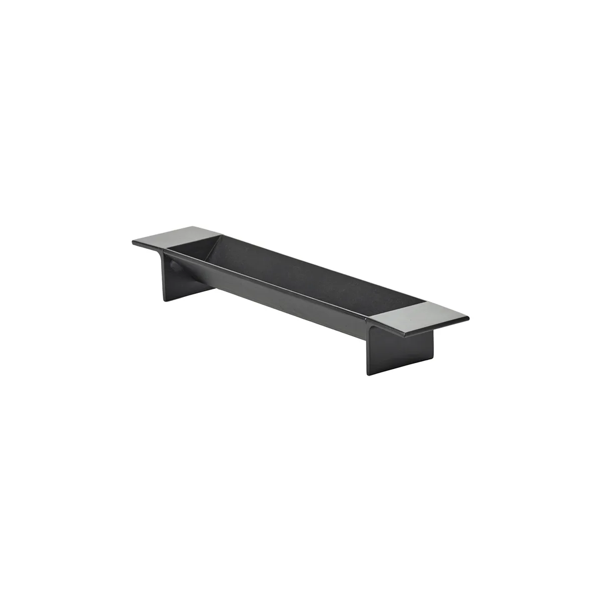 Tablett L-TRAY - Schwarz - Stahl - Designer Jonas Van Put de Serax – photo du produit