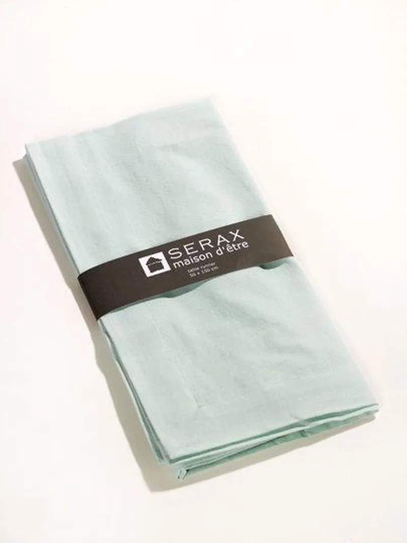 TAFELLOPER BOORD 150 X 50 SURF BLUE KLEUR41 by Serax in Blauw – product photo