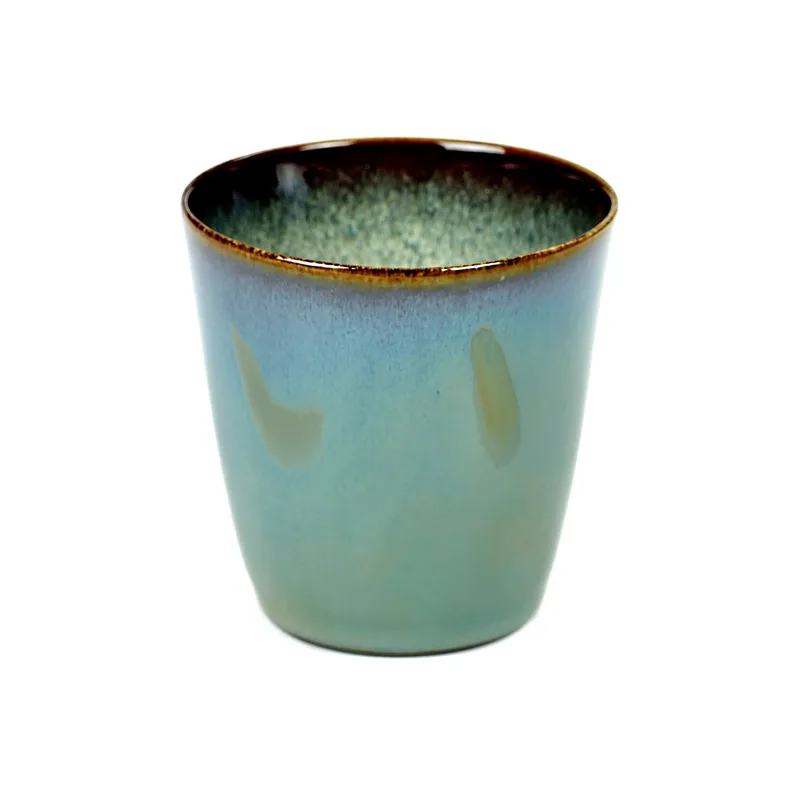 Terres de Rêves Becher S Smokey blue-misty grey von Serax – Produktfoto