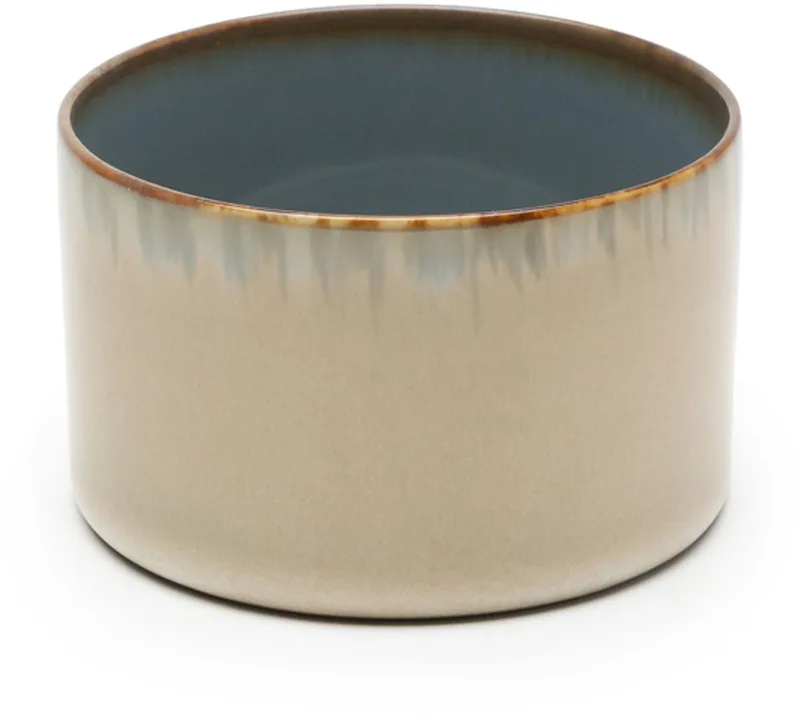Terres de Rêves Beker - Ø7,5 x H5 - Misty / Smokey Blue - 8 stuks by Serax in Misty / Smokey Blue – product photo