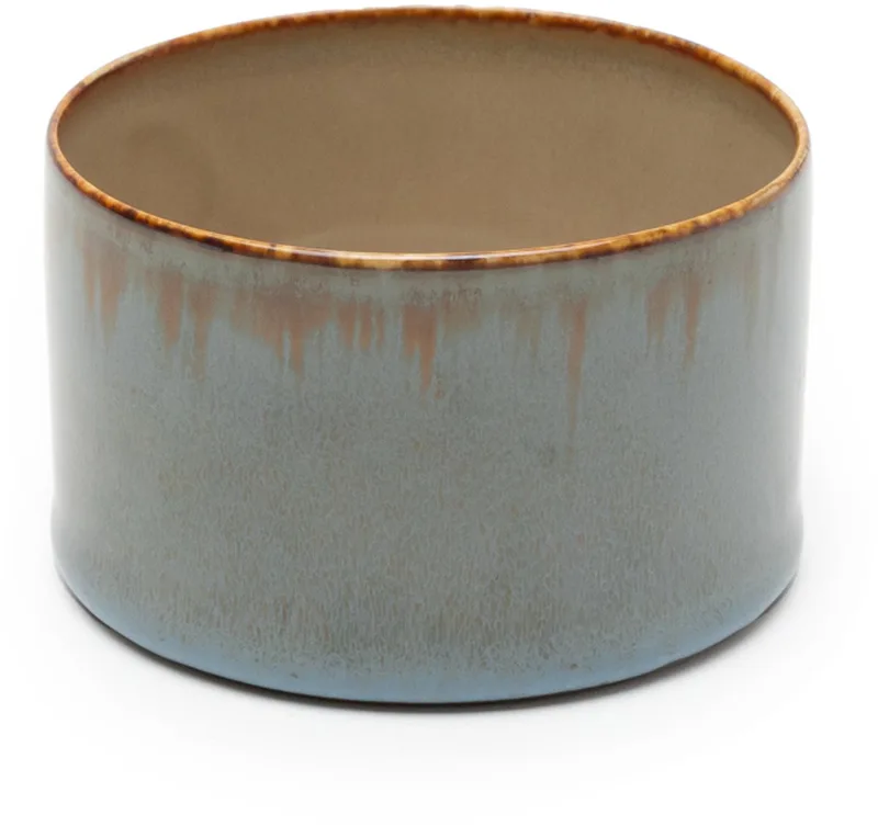 Terres de Rêves Beker - Ø7,5 x H5 - Smokey Blue / Misty Grey - 8 stuks by Serax in Smokey Blue / Misty Grey – product photo