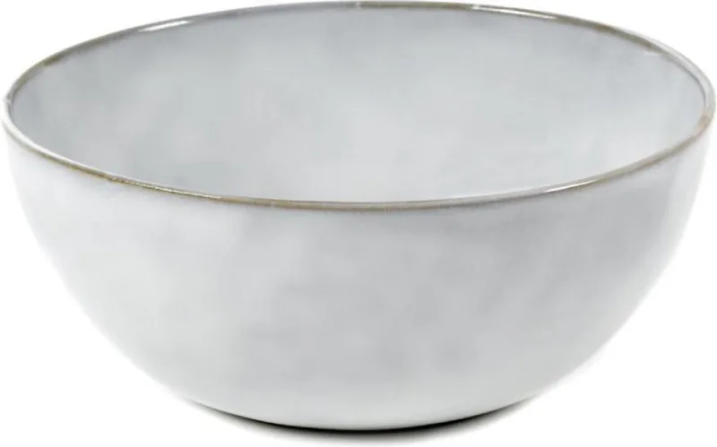 Terres de Rêves Bowl L - Ø15 x H6 - 4 stuks by Serax in White – product photo