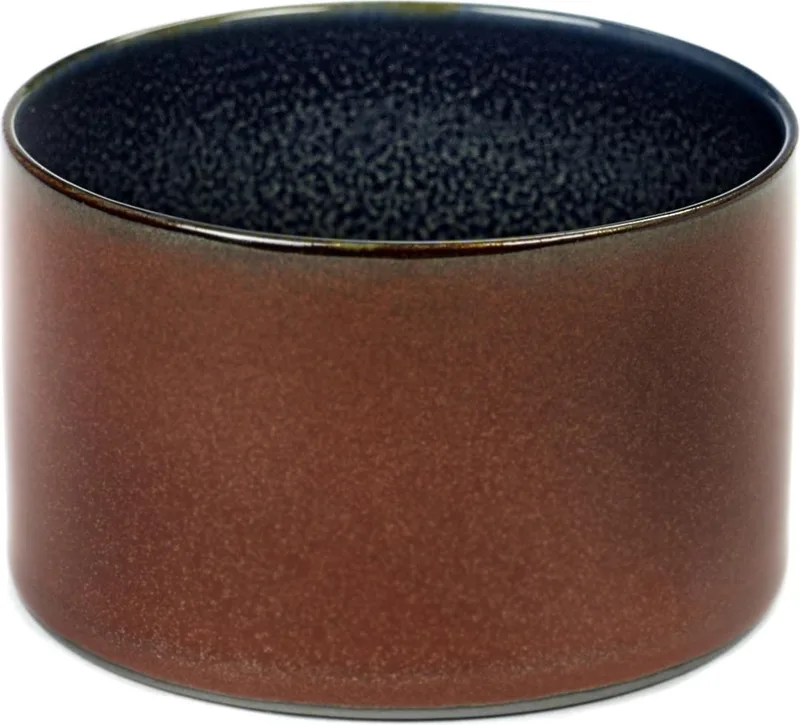 Terres de Rêves by Anita Le Grelle Beker - D7,5x5 cm - Rust/dark blue de Serax en Rust smokey blue – photo du produit
