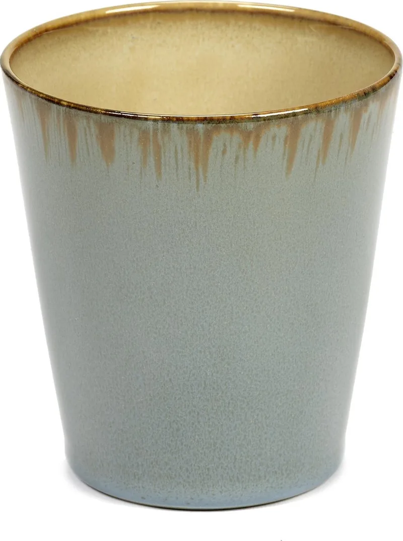 Terres de Rêves by Anita Le Grelle Beker - D8,5x9,5 cm - Smokey Blue/Misty Grey de Serax en Smokey blue – photo du produit