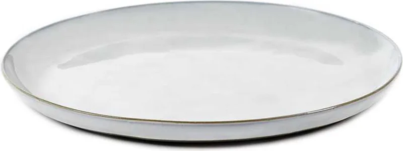 Terres de Rêves by Anita Le Grelle - Bord XL - Ø29 cm - set van 2 de Serax en Wit – photo du produit