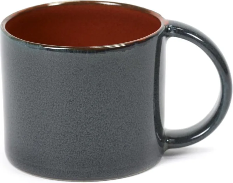 Terres de Rêves by Anita Le Grelle Espressokop - Ø6xH5,1 cm - Rust/Dark blue by Serax in Dark blue – product photo