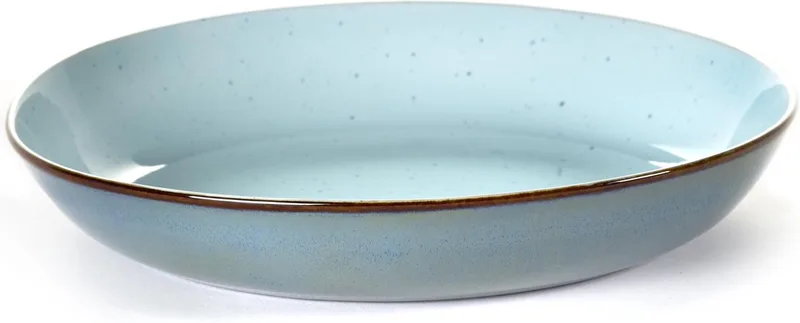 Terres de Rêves by Anita Le Grelle Pastabord - D23,5x4,5 cm - Light Blue/Smokey Blue by Serax in Light blue smokey blue – product photo