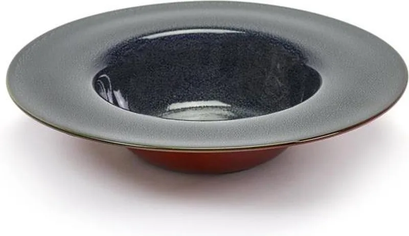 Terres de Rêves by Anita Le Grelle Soepbord - 21,3 cm - dark blue/rust by Serax in Dark blue rust – product photo