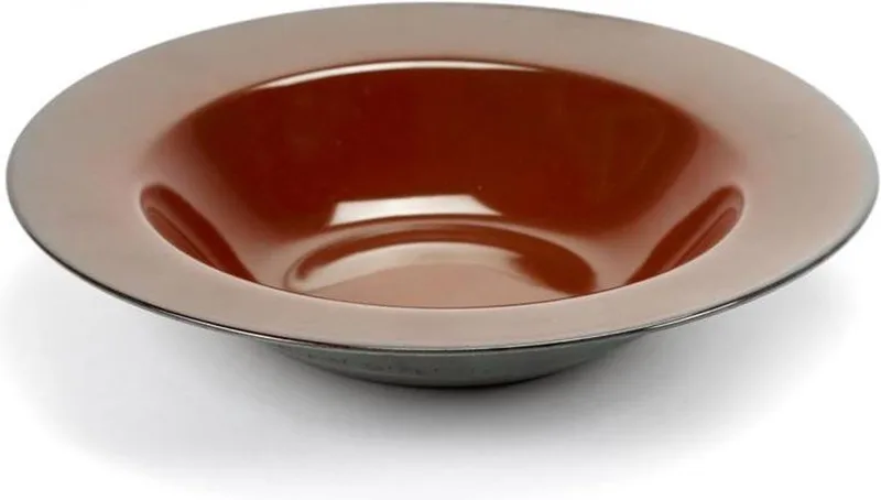 Terres de Rêves by Anita Le Grelle Soepbord - 27,3 cm - rust/smokey blue by Serax in Rust smokey blue – product photo