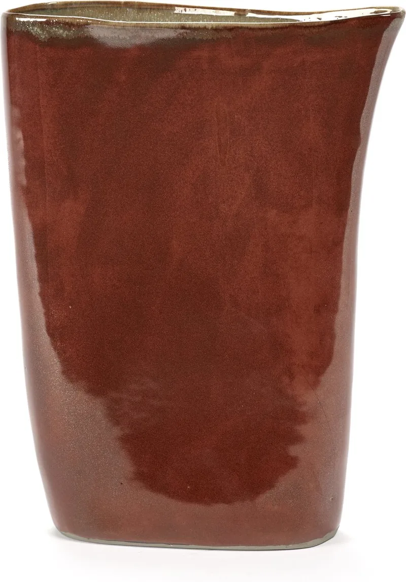 Terres de Rêves by Anita Le Grelle Vaas - 26x11x32,8 cm de Serax en Rust/Misty Grey – photo du produit