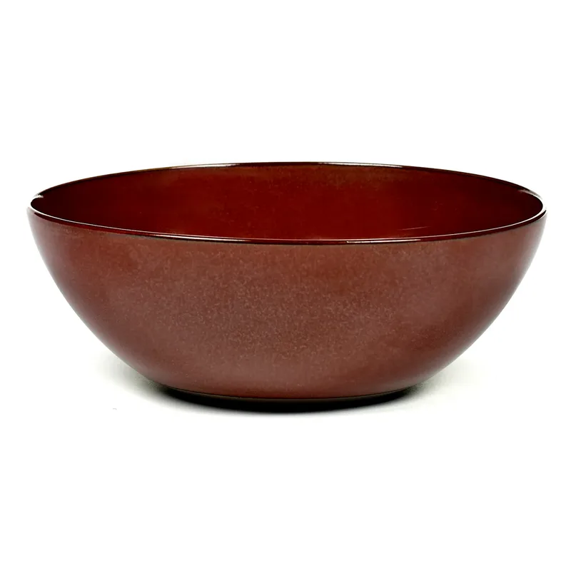 Terres de Rêves Schale XL Rust von Serax – Produktfoto
