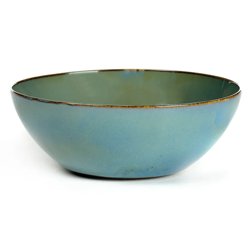 Terres de Rêves Schale XL Smokey blue von Serax – Produktfoto