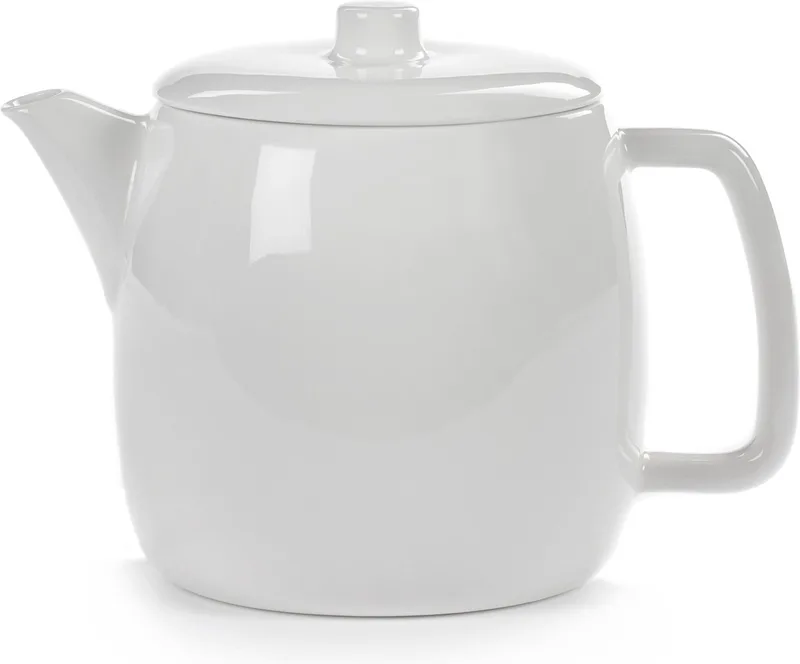 Theepot met infuser VVD geglazuurd de Serax en Wit – photo du produit