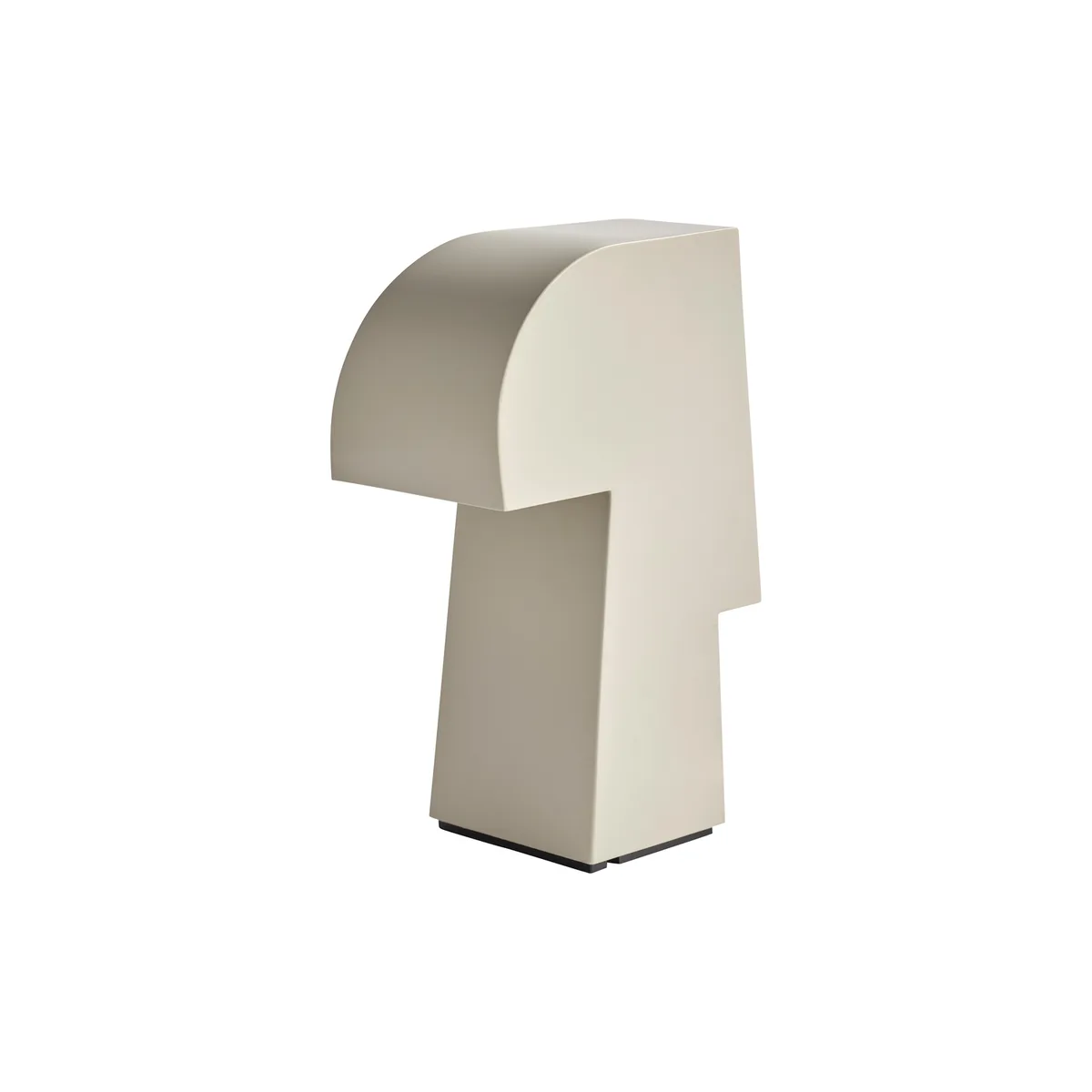 Tischleuchte Rumy - Beige - thermolackierter Stahl - Designer Bob Verhelst von Serax – Produktfoto