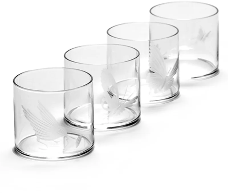 Unity By Tomorrowland Glas 38cl Set Van 4 by Serax in Transparant – product photo
