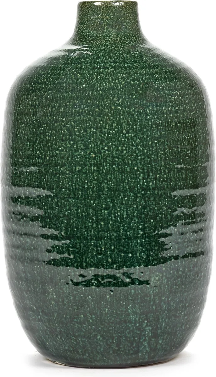Vaas-Siervaas D 22,5 cm H 36.5 cm by Serax in Groen – product photo