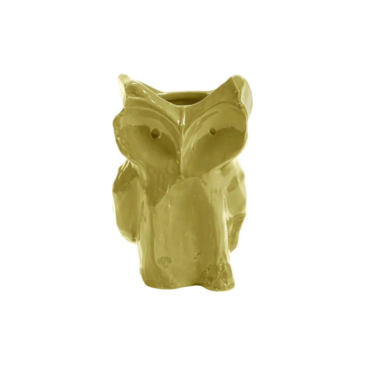 Vase After Midnight - Gelb - emaillierter Sandstein - Designer Marni van Serax – productfoto