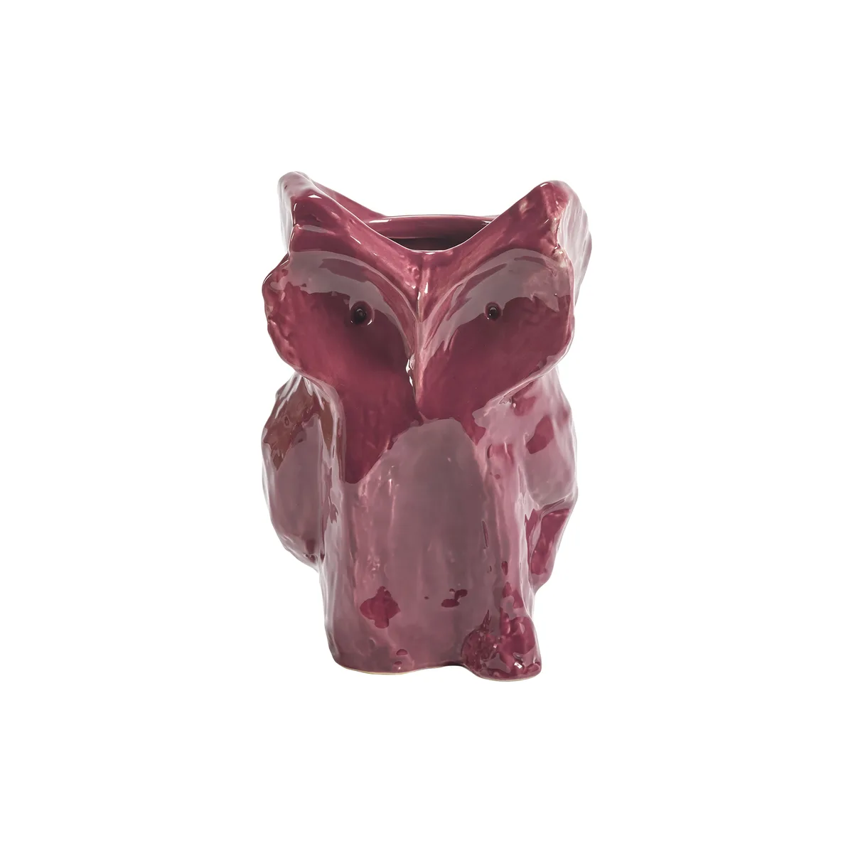 Vase After Midnight - Violett - emaillierter Sandstein - Designer Marni de Serax – photo du produit