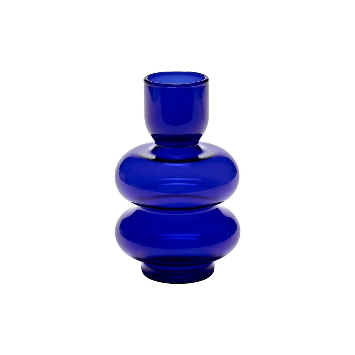 Vase Bubble - Blau - Borosilikatglas - Designer WAWW La Table von Serax – Produktfoto