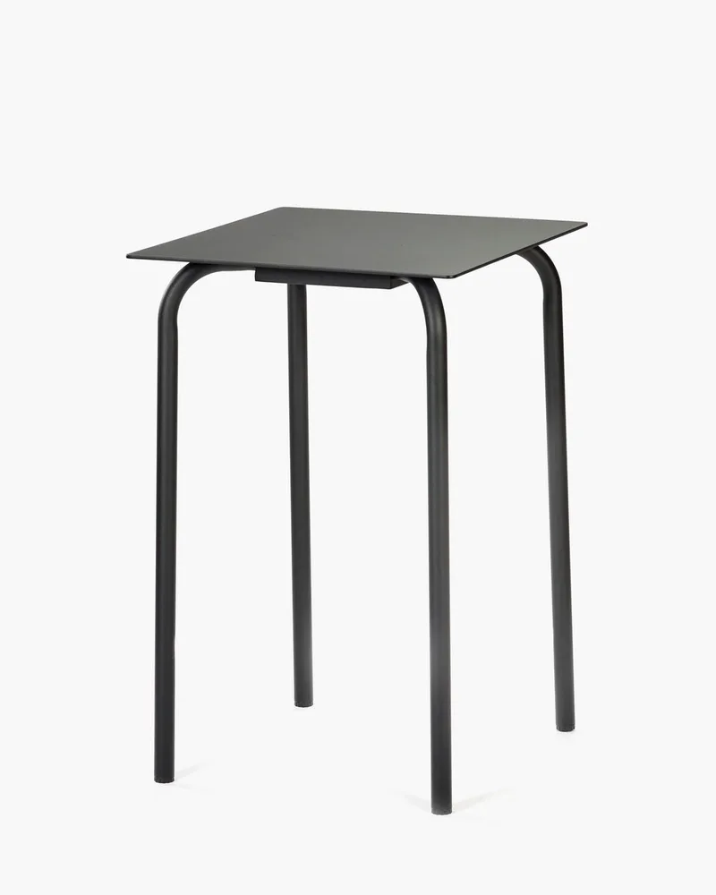 Vincent Van Duysen August bartafel 65x65xh100cm von Serax in Zwart – Produktfoto