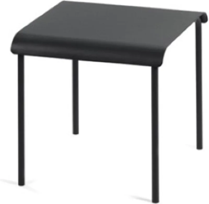 Vincent Van Duysen August kruk 45x45cm H45cm van Serax in Zwart – productfoto