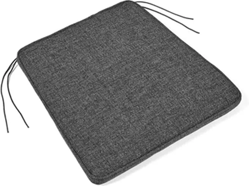 Vincent Van Duysen August kussen compact stoel 45x43,5x4cm van Serax in Zwart – productfoto
