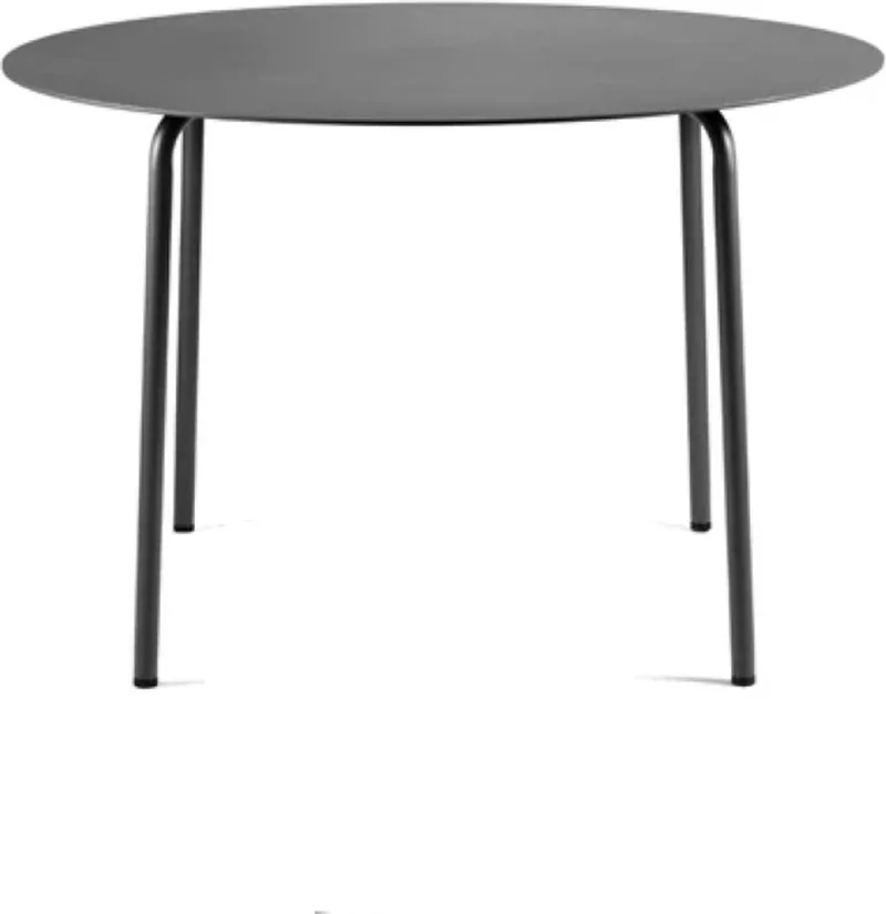 Vincent Van Duysen August ronde tafel D115cm H74cm von Serax in Zwart – Produktfoto