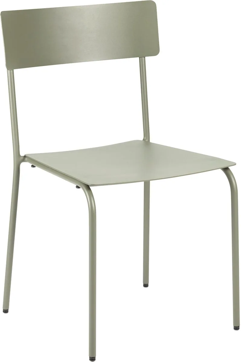 Vincent Van Duysen August stoel compact 49x48x85 eucalyptus van Serax in Groen – productfoto