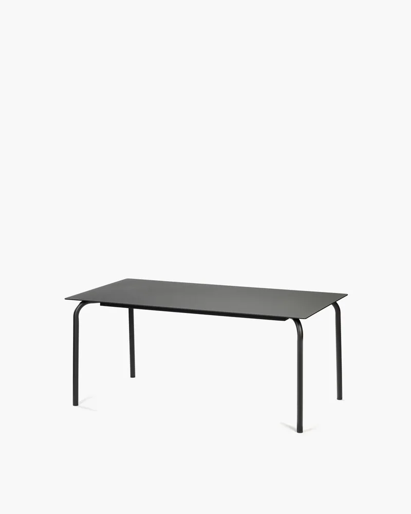 Vincent Van Duysen August tuin tafel 170x90cm H73.5cm by Serax in Zwart – product photo
