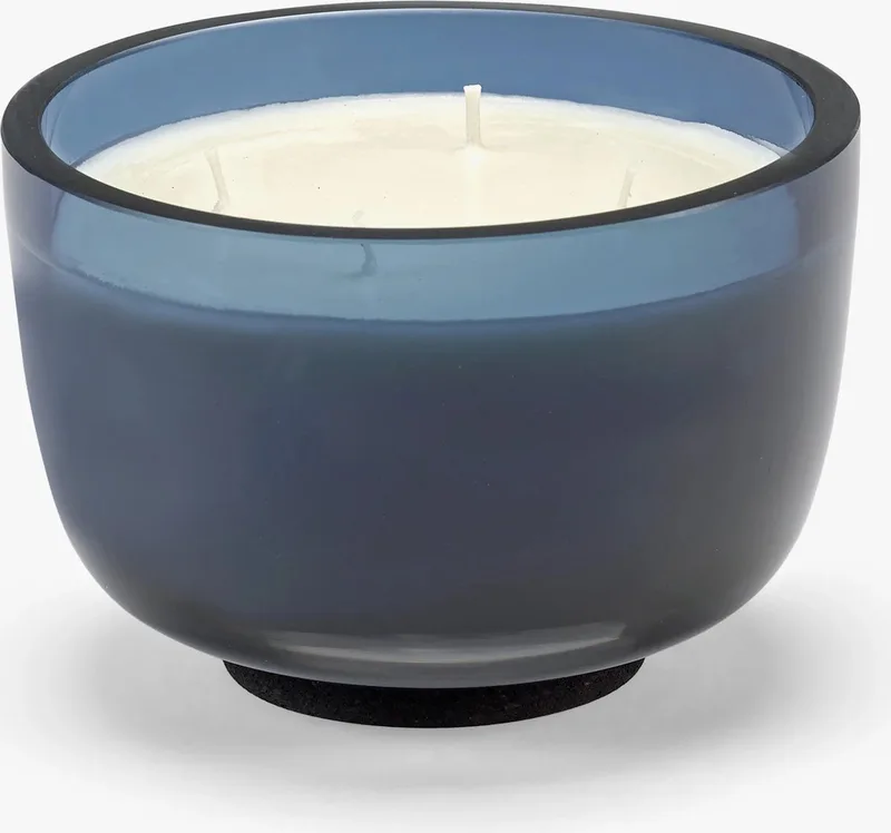 Vincent Van Duysen Panarea geurkaars L D20cm H12.6cm donkerblauw by Serax in Blauw – product photo