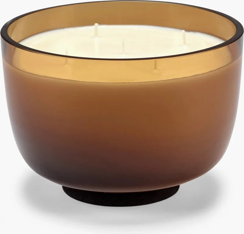 Vincent Van Duysen Tanger geurkaars L D20cm H12.6cm by Serax in Amber – product photo