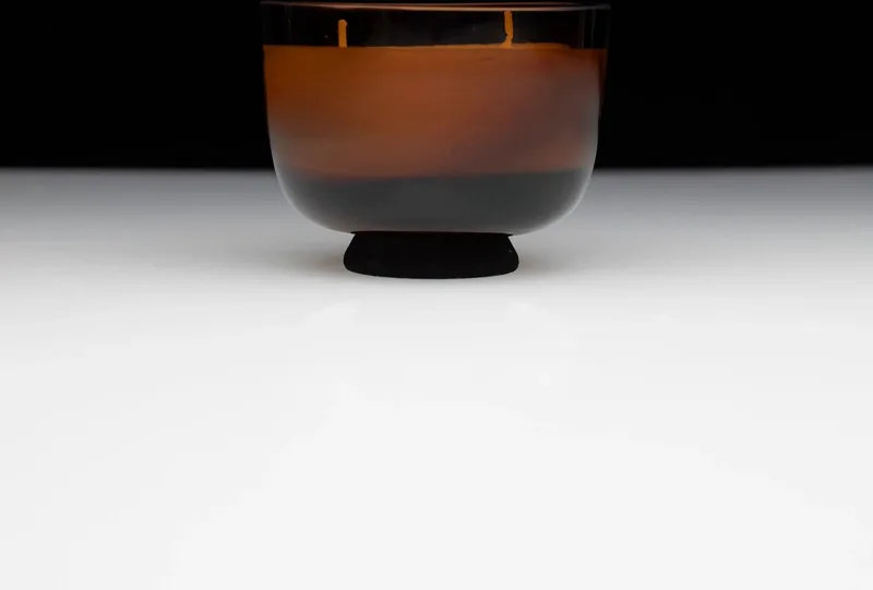 Vincent Van Duysen Tanger geurkaars XS D9.6cm H6.5cm by Serax in Amber – product photo