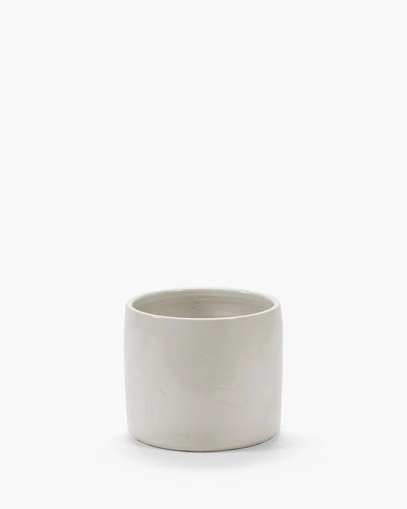 Vincent Van Duysen Vaso 01 bloempot D15cm H12cm by Serax in Wit – product photo